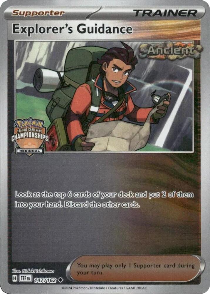 Explorer's Guidance - 147/162 (Regional Championships) - League & Championship Cards (PR)