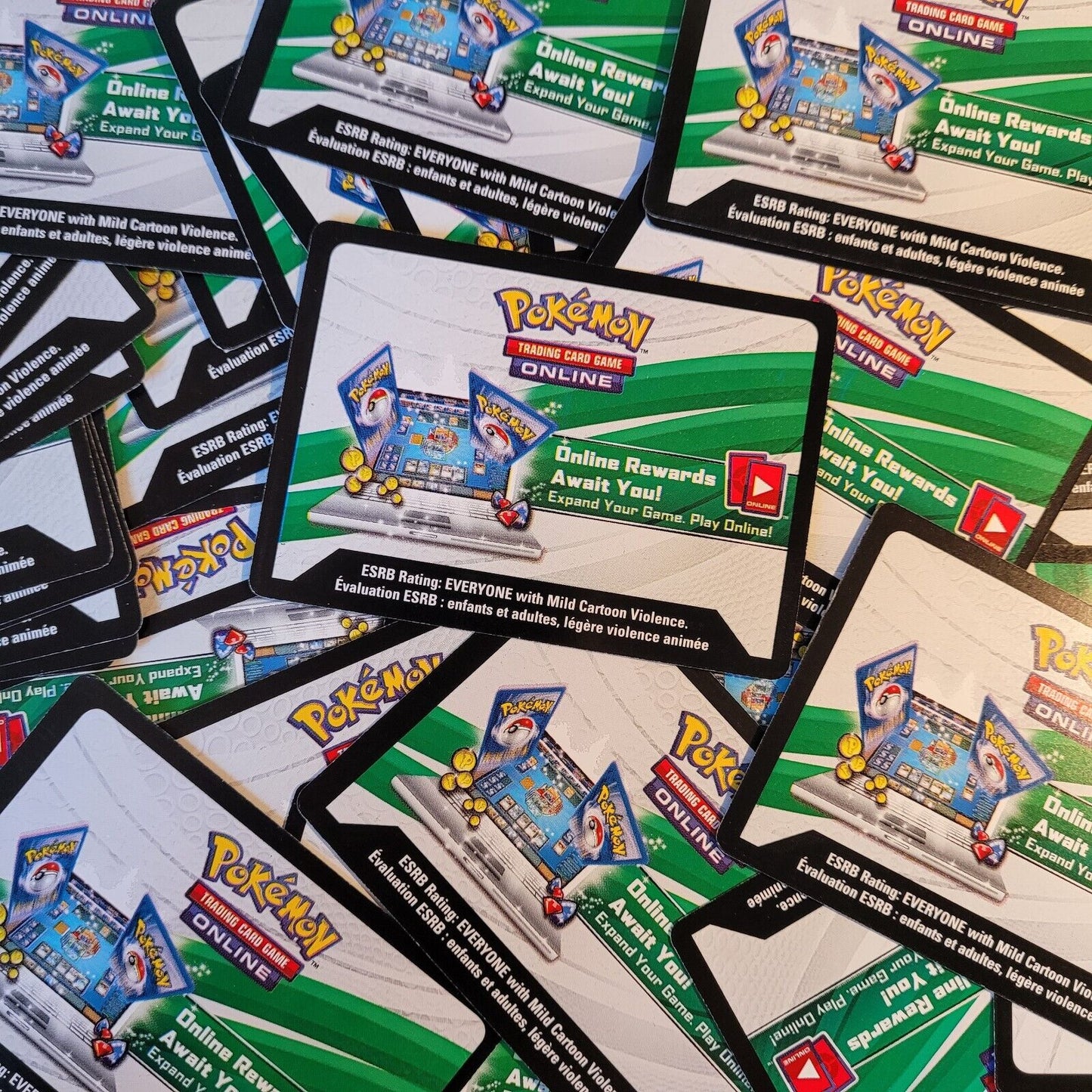 Pokemon TCGO Code Card 100 pack