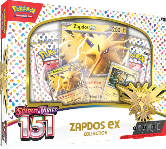 151 Zapdos ex Box